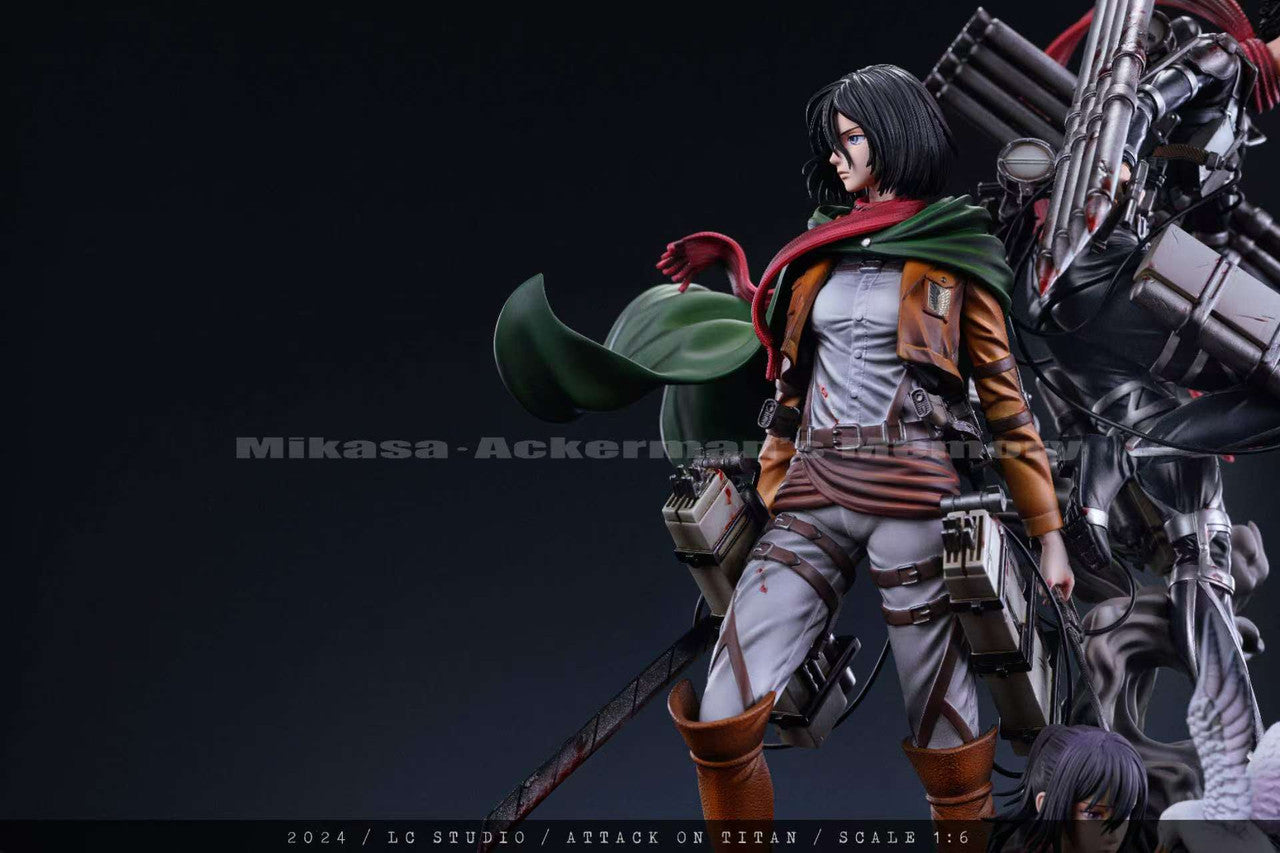 [PRE ORDER] Attack On Titan - LC Studio - Mikasa Ackerman Memory (Price does not include shipping - Please Read Description)