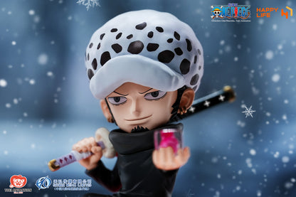 [PRE ORDER] One Piece - Happy Life Studio - Trafalgar Law Voice-Activated PVC Night Lamp (Price does not include shipping - Please Read Description)