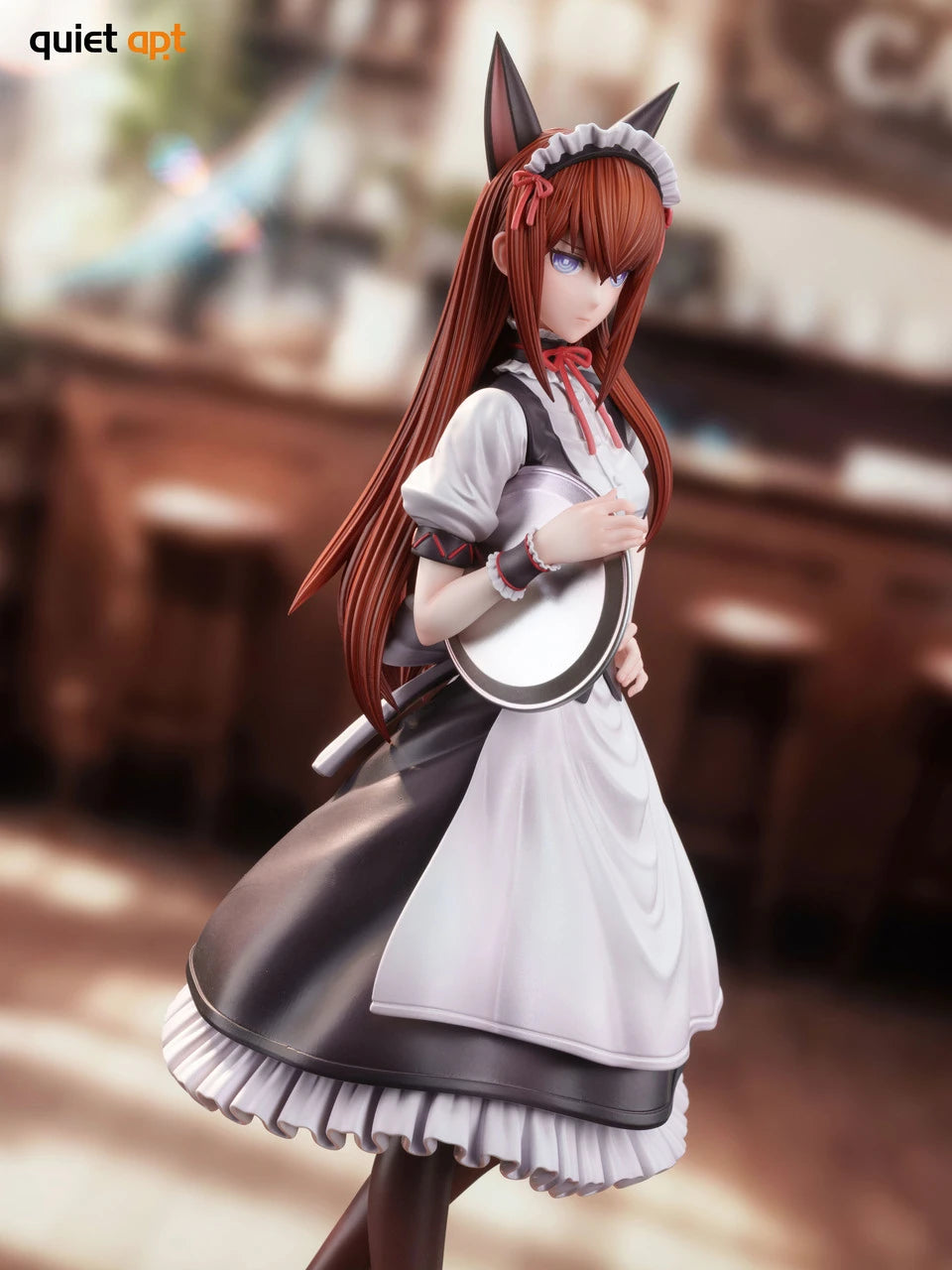 [PRE ORDER] Steins Gate - QuietArt Studio - Makise Kurisu Maid Suit (Price does not include shipping - Please Read Description)