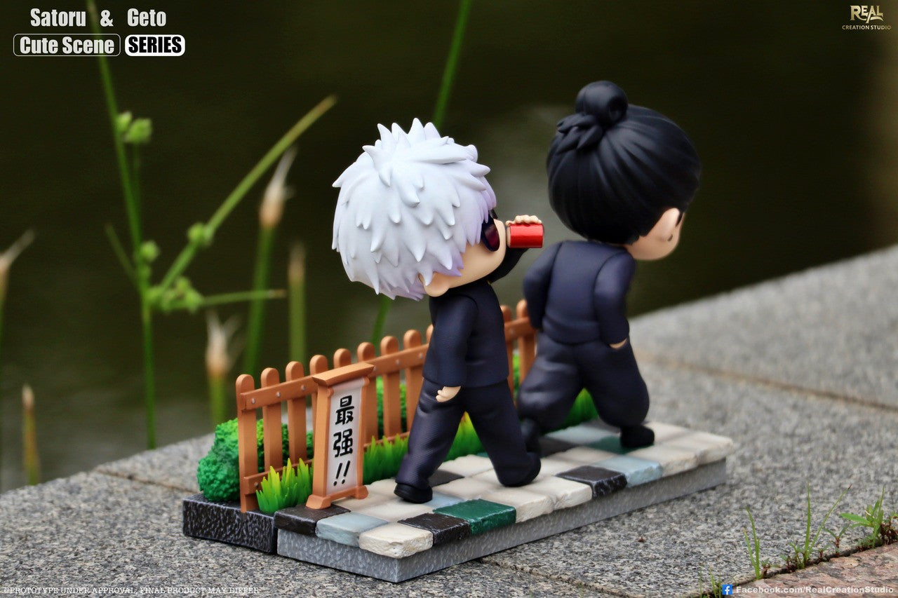 [PRE ORDER] Jujutsu Kaisen - Real Creation Studio - Gojo Satoru & Suguru Geto Street Gang (Price does not include shipping - Please Read Description)