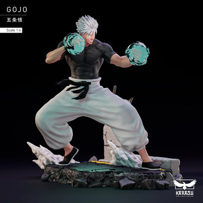 [PRE ORDER] Jujutsu Kaisen - Karasu Vlad Collectibles Studio - Gojo Satoru 1/6th Scale (Price does not include shipping - Please Read Description)
