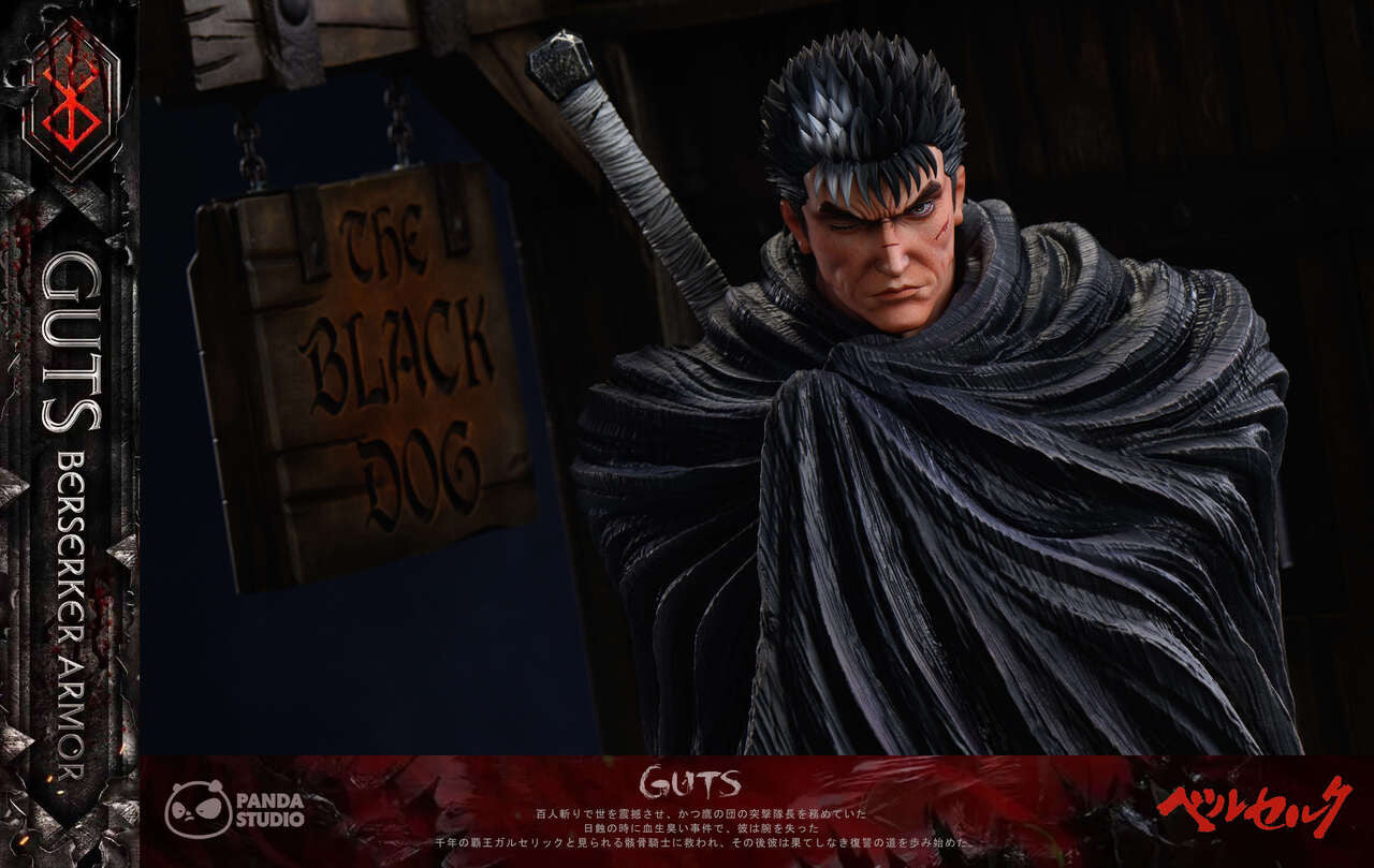 [PRE ORDER] Berserk - Panda Studio - Guts (Price does not include shipping - Please Read Description)