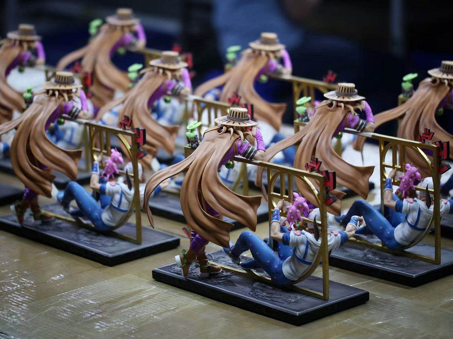 [OVERSEAS STOCK] JoJo's Bizarre Adventure - Chikara Studio - Gyro Zeppeli & Johnny Joestar (Price does not include shipping - Please Read Description)