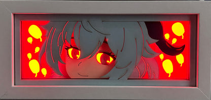 [MADE TO ORDER]Genshin Impact - Ganyu Light Box (Shipping Calculated At Checkout)