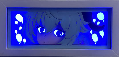 [MADE TO ORDER]Genshin Impact - Ganyu Light Box (Shipping Calculated At Checkout)