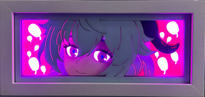 [MADE TO ORDER]Genshin Impact - Ganyu Light Box (Shipping Calculated At Checkout)