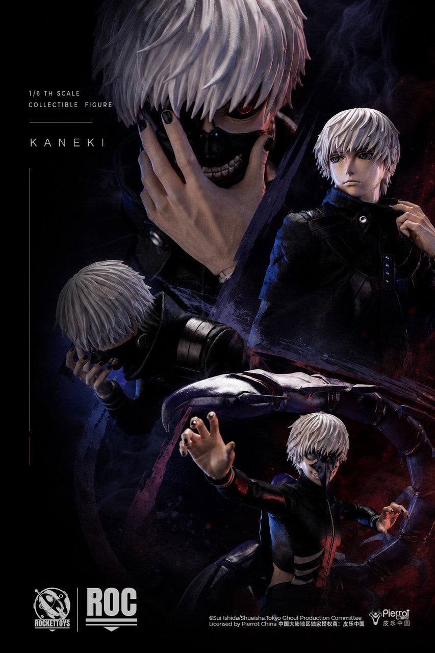 [PRE ORDER] Tokyo Ghoul - Rocket Toys Studio - Kaneki Ken Combat Suit PVC Action Figure Licensed (Price does not include shipping - Please Read Description)