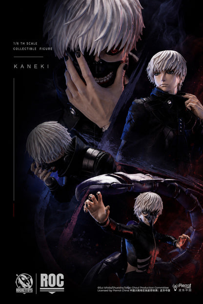 [PRE ORDER] Tokyo Ghoul - Rocket Toys Studio - Kaneki Ken Combat Suit PVC Action Figure Licensed (Price does not include shipping - Please Read Description)
