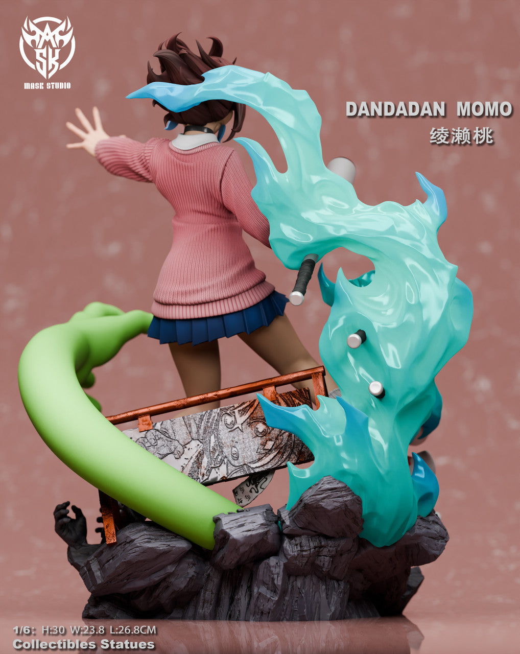 [PRE ORDER] DanDaDan - Mask Studio - Ayase Momo 1/6th Scale (Price does not include shipping - Please Read Description)