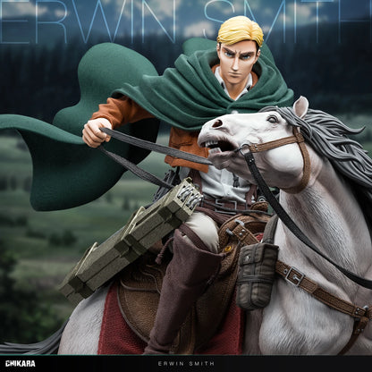 [PRE ORDER] Attack On Titan - Chikara Studio - Erwin Smith (Price does not include shipping - Please Read Description)