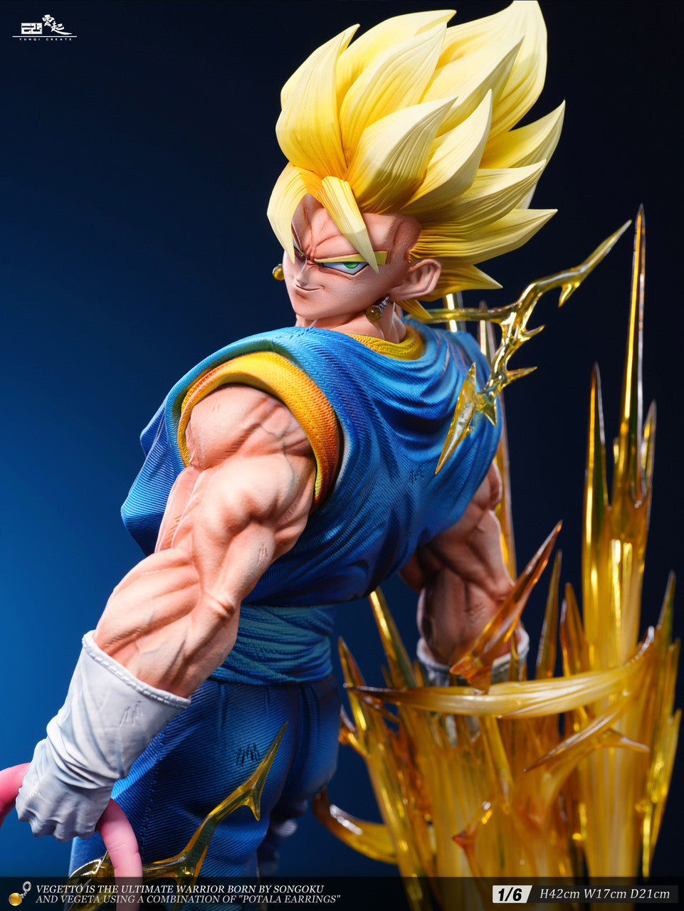 [PRE ORDER] Dragon Ball - YunQi Studio - Vegetto (Vegito) 1/6th Scale (Price does not include shipping - Please Read Description)