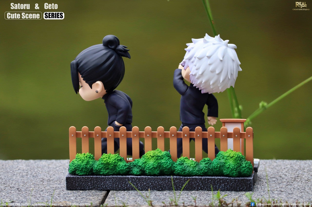 [PRE ORDER] Jujutsu Kaisen - Real Creation Studio - Gojo Satoru & Suguru Geto Street Gang (Price does not include shipping - Please Read Description)