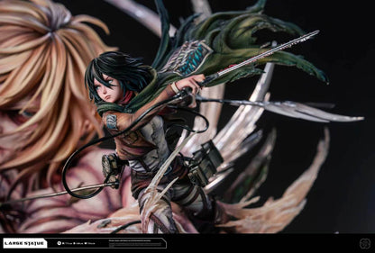 [PRE ORDER] Attack On Titan - Hertz Studio - Attack Titan & Female Titan (Price does not include shipping - Please Read Description)