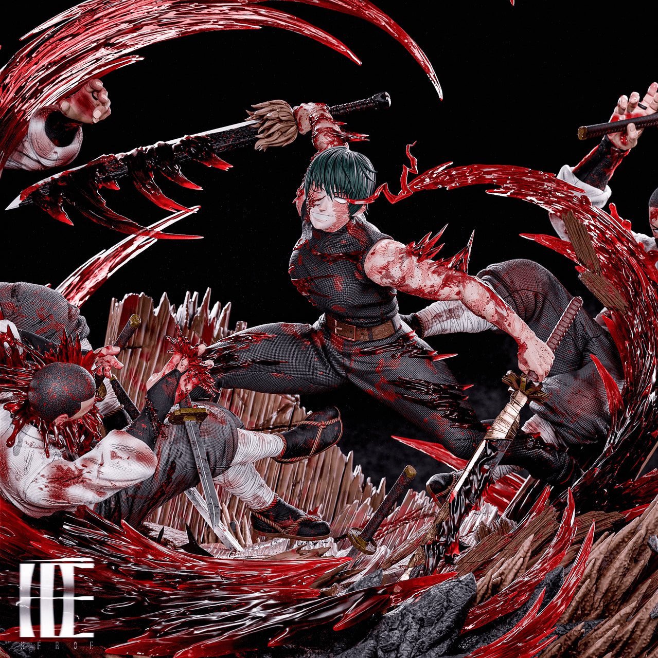 [PRE ORDER] Jujutsu Kaisen - Heroe Collectibles studio Studio - Maki Zenin (Price does not include shipping - Please Read Description)