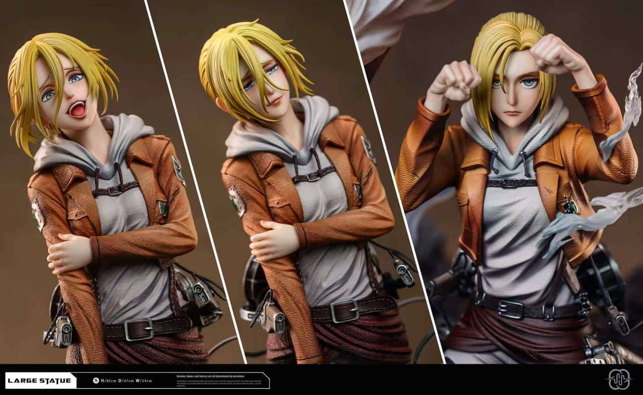 [PRE ORDER] Attack On Titan - Hertz Studio - Annie Leonhart & Female Titan (Price does not include shipping - Please Read Description)
