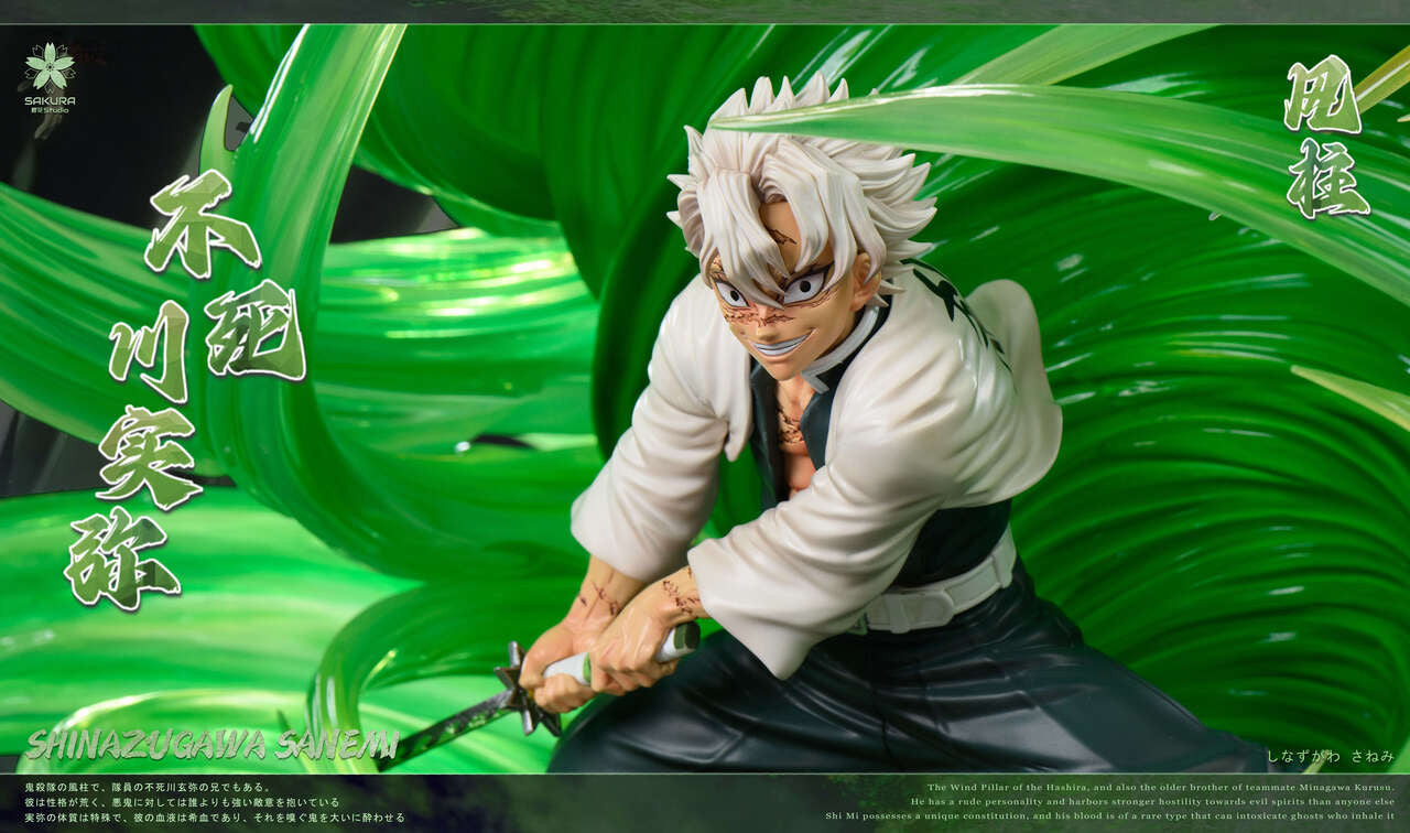 [PRE ORDER] Demon Slayer - Sakura Studio - Shinazugawa Sanemi (Price does not include shipping - Please Read Description)