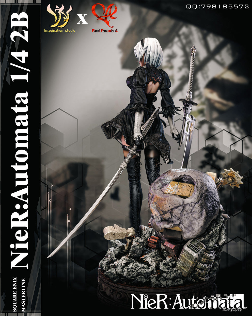 [PRE ORDER] Nier Automata - YY Imagination Studio  - 2B 1/4 (Price does not include shipping - Please Read Description)