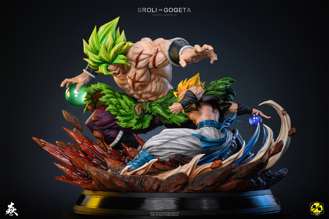 [PRE ORDER] Dragon Ball - 2% Studio - Broly VS Gogeta 1/4 (Price does not include shipping - Please Read Description)