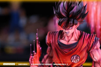 [PRE ORDER] Dragon Ball - YunQi Studio - Goku Kaio Ken Form (Price does not include shipping - Please Read Description)