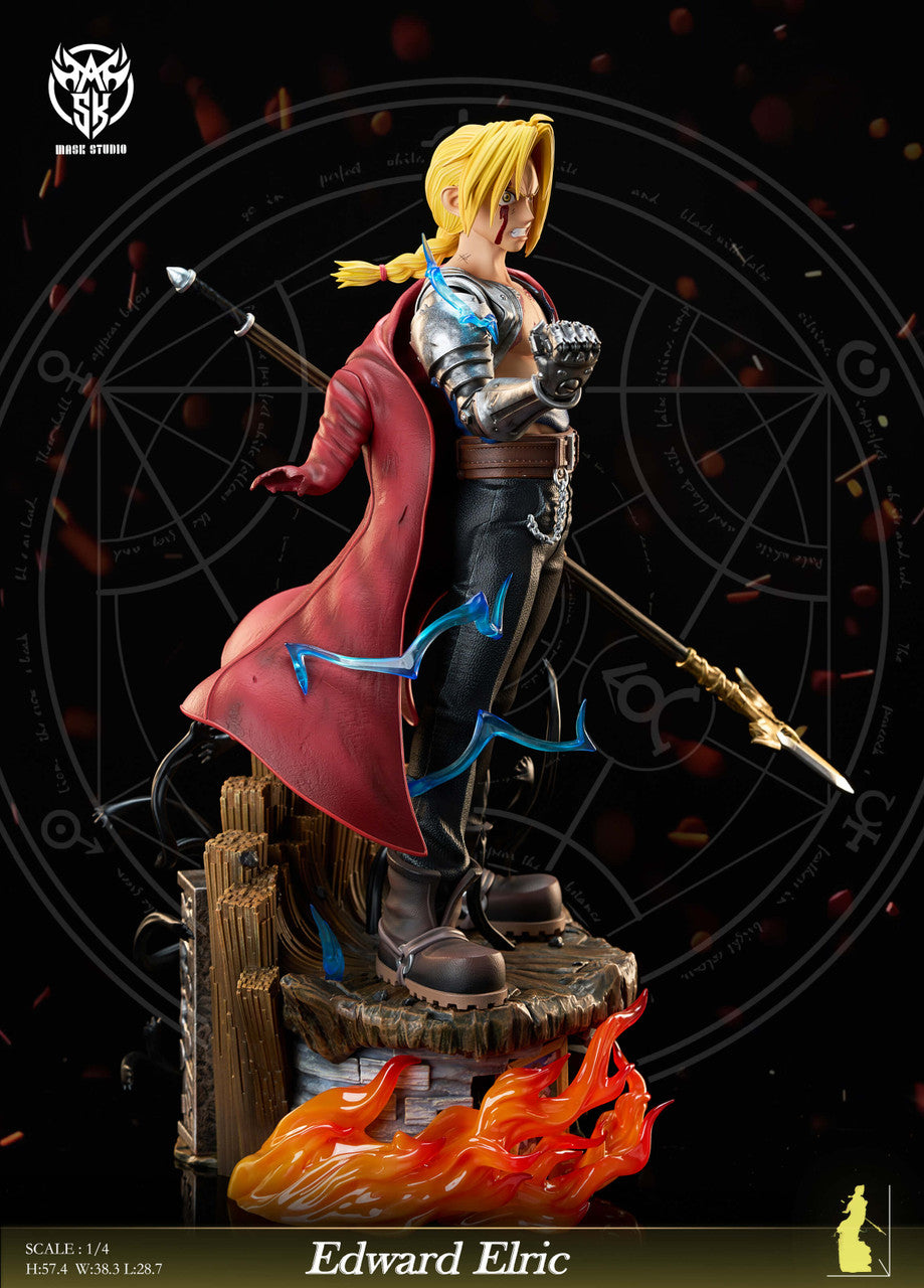 [PRE ORDER] FullMetal Alchemist FMA - Mask Studio - Edward Elric (Price does not include shipping - Please Read Description)