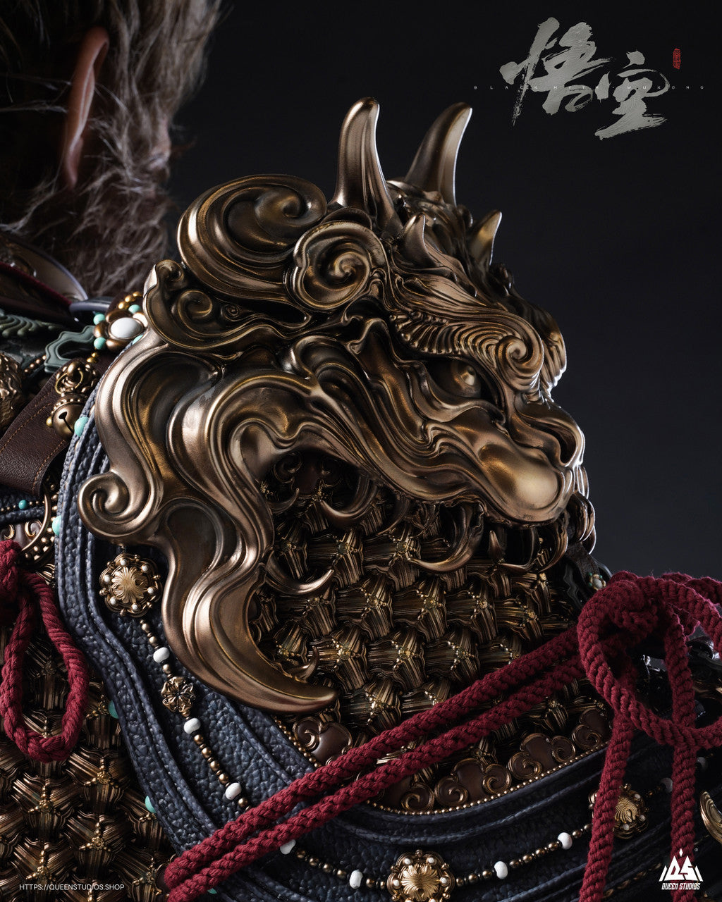 [PRE ORDER] Black Myth WuKong LICENSED - Queen Studios - Wukong 1/1 Bust (Price does not include shipping - Please Read Description)