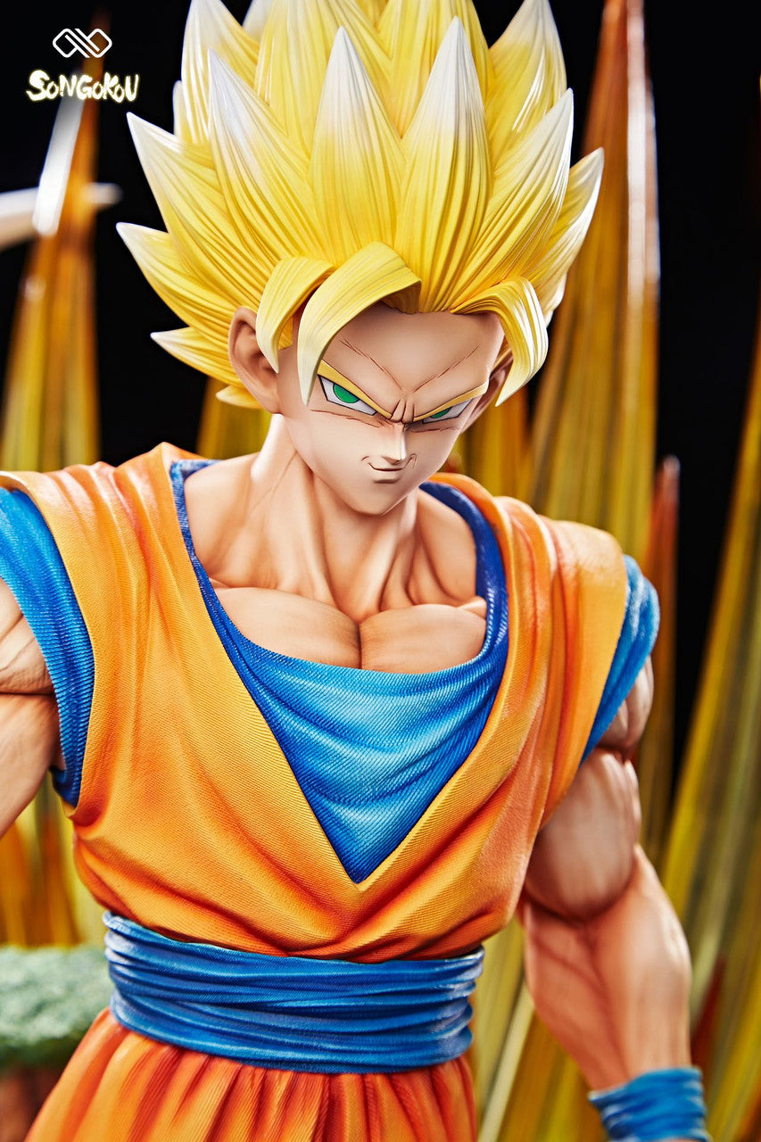 [IN STOCK] Dragon Ball - Infinite Studio - SS3 Goku 1/4 (Price Does Not Include Shipping - Please Read Description)