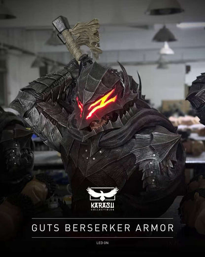 [OVERSEAS STOCK] Berserk - Karasu Vlad Collectibles Studio - Guts 1/1 Life Size Bust (Price does not include shipping - Please Read Description)
