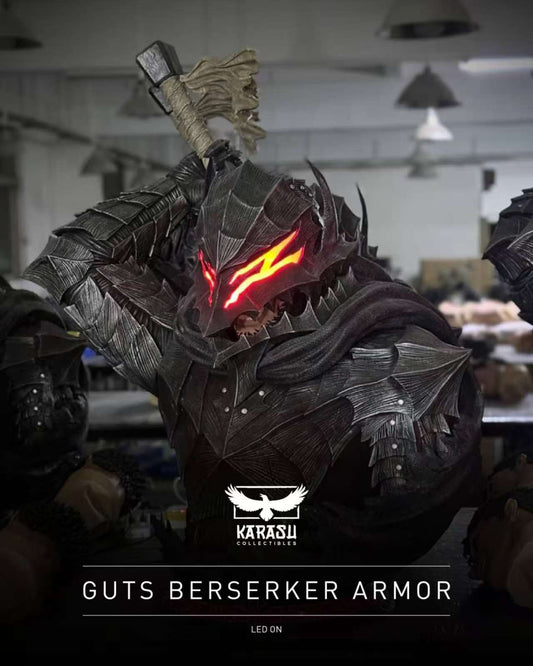 [OVERSEAS STOCK] Berserk - Karasu Vlad Collectibles Studio - Guts 1/1 Life Size Bust (Price does not include shipping - Please Read Description)