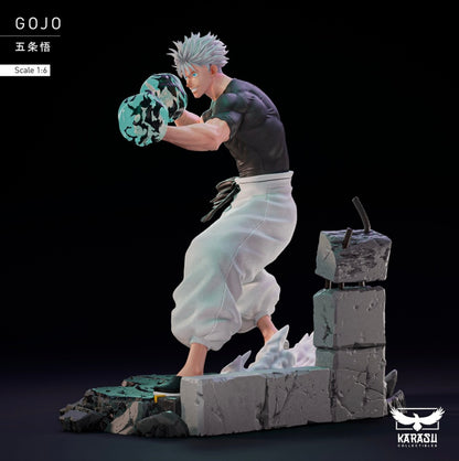 [PRE ORDER] Jujutsu Kaisen - Karasu Vlad Collectibles Studio - Gojo Satoru 1/6th Scale (Price does not include shipping - Please Read Description)