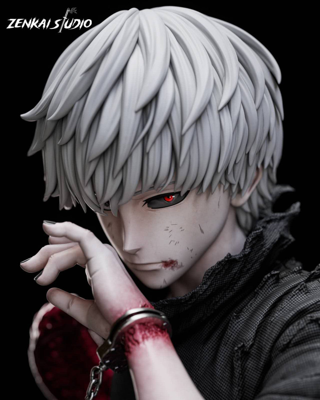 PRE ORDER] Tokyo Ghoul - Zenkai Studio - Kaneki Ken 1/1 Bust