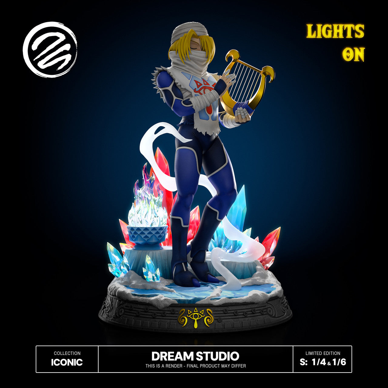 [PRE ORDER] The Legend of Zelda - Dream Studio - Sheik OOT (Price does not include shipping - Please Read Description)