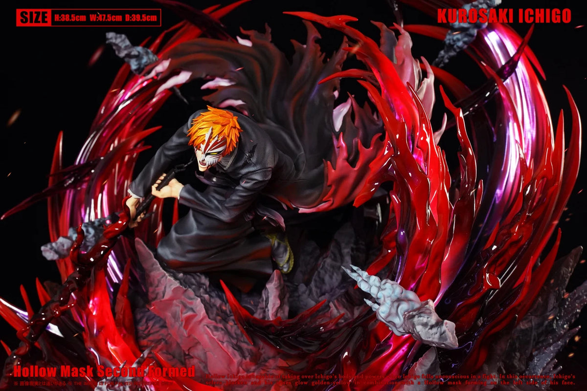 [PRE ORDER] Bleach - Hxheng × Cheng Studio - Kurosaki Ichigo Hollow Mask Second Formed (Price does not include shipping - Please Read Description)