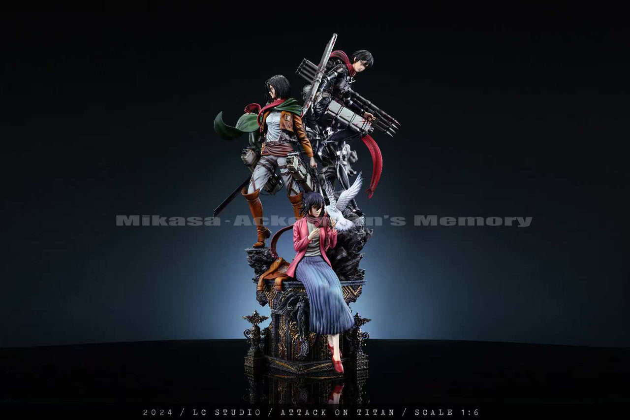 [PRE ORDER] Attack On Titan - LC Studio - Mikasa Ackerman Memory (Price does not include shipping - Please Read Description)