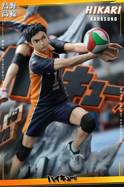 [PRE ORDER] Haikyuu - Hikari Studio - Yu Nishinoya & Daichi Sawamura (Price does not include shipping - Please Read Description)