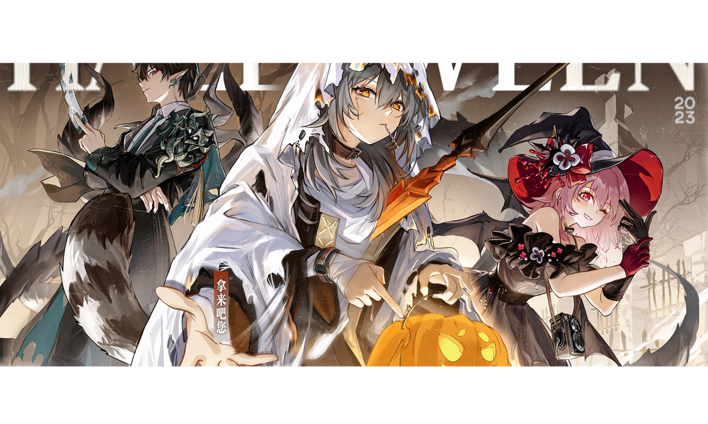 Honkai Star Rail HSR - Cast Halloween Mousepad