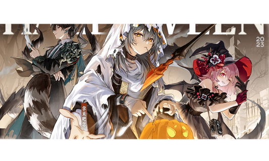 Honkai Star Rail HSR - Cast Halloween Mousepad