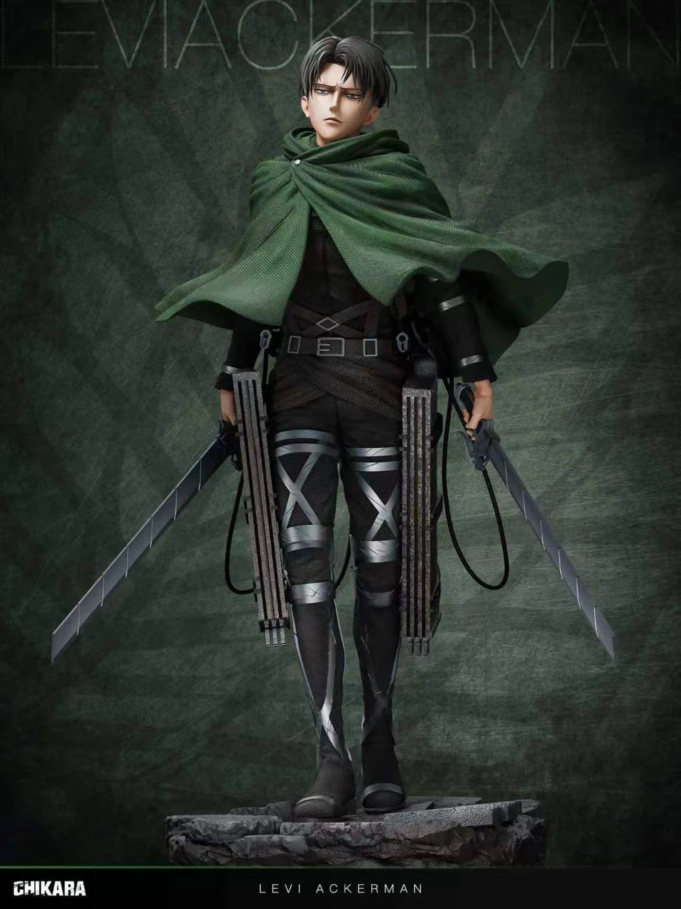 [PRE ORDER] Attack On Titan - Chikara Studio - Levi Ackerman (Price does not include shipping - Please Read Description)