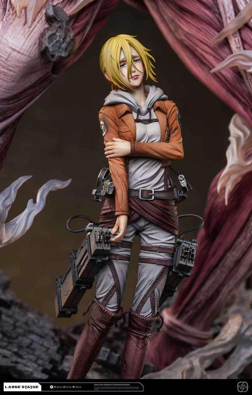 [PRE ORDER] Attack On Titan - Hertz Studio - Annie Leonhart & Female Titan (Price does not include shipping - Please Read Description)