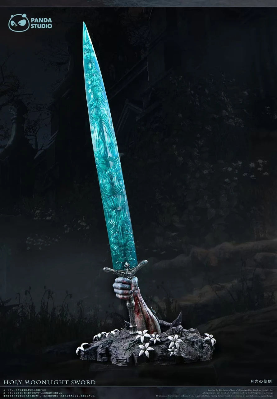 [PRE ORDER] Elden Ring - Panda Studio - Holy Moonlight Sword 1/1 Scale Resin (Price does not include shipping - Please Read Description)