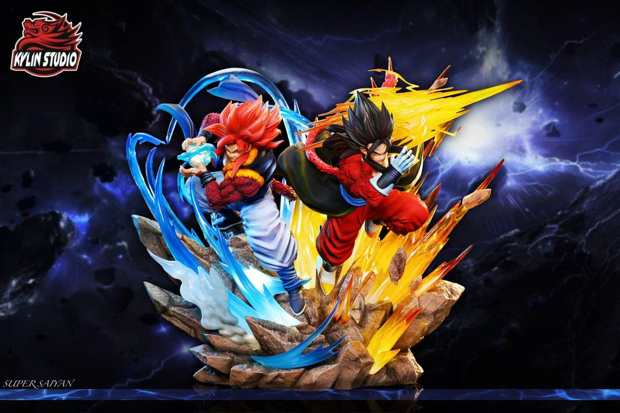 [PRE ORDER] Dragon Ball - Kylin Studio - SS4 Gogeta & Vegito (Price does not include shipping - Please Read Description)