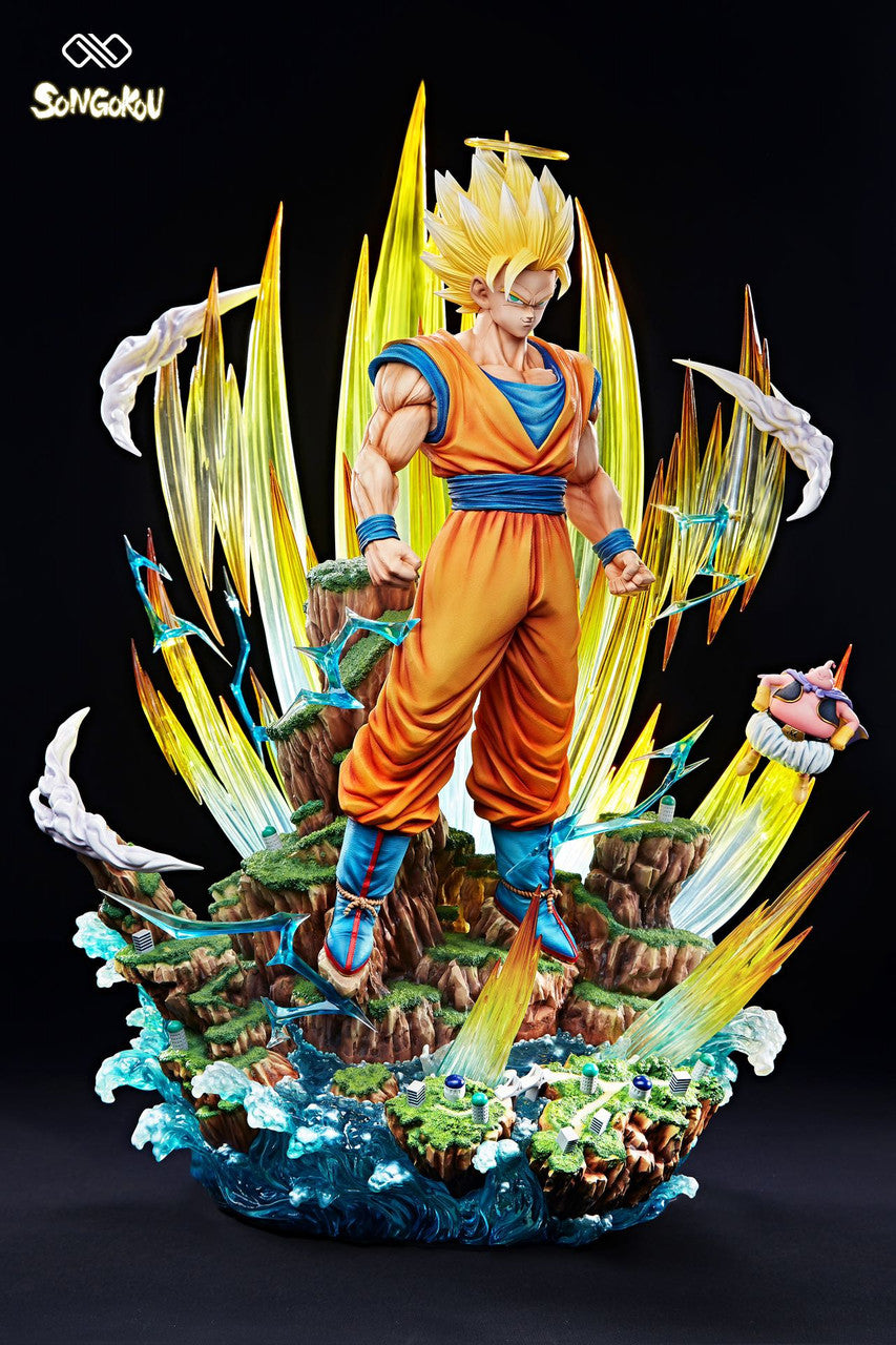 [IN STOCK] Dragon Ball - Infinite Studio - SS3 Goku 1/4 (Price Does Not Include Shipping - Please Read Description)