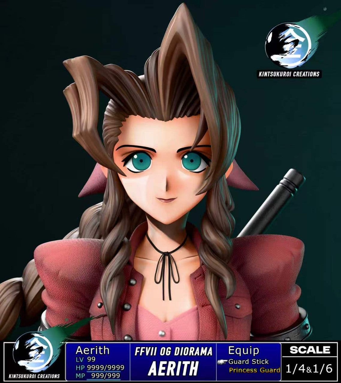 [PRE ORDER] Final Fantasy - Kintsukuroi Creations Studio - Final Fantasy 7 Full Diorama (Price does not include shipping - Please Read Description)