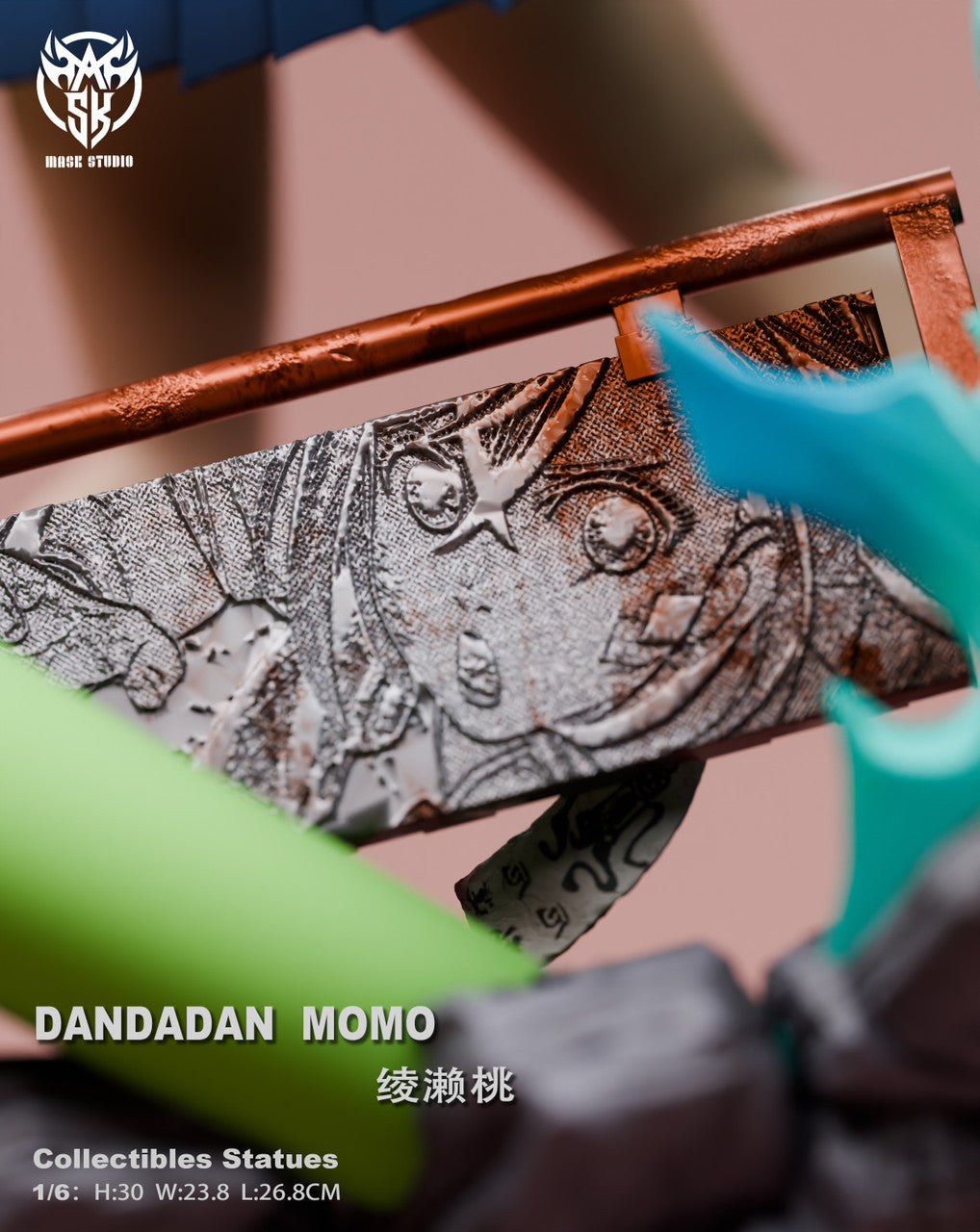 [PRE ORDER] DanDaDan - Mask Studio - Ayase Momo 1/6th Scale (Price does not include shipping - Please Read Description)