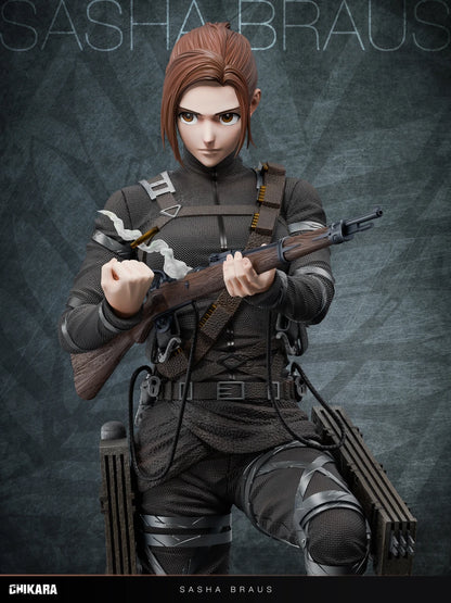 [PRE ORDER] Attack On Titan - Chikara Studio - Sasha Braus (Price does not include shipping - Please Read Description)