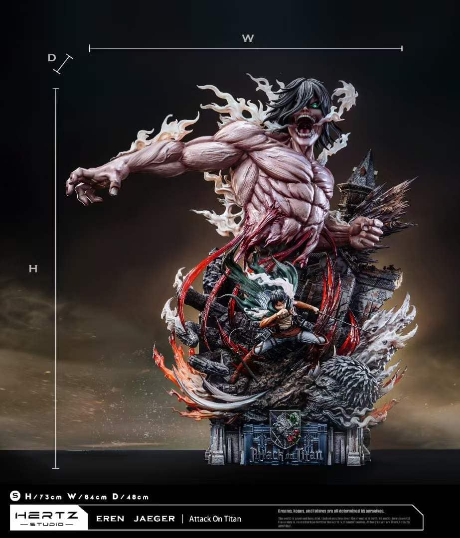 [OVERSEAS STOCK] Attack On Titan - Hertz Studio - Eren Yeager (Price does not include shipping - Please Read Decription)