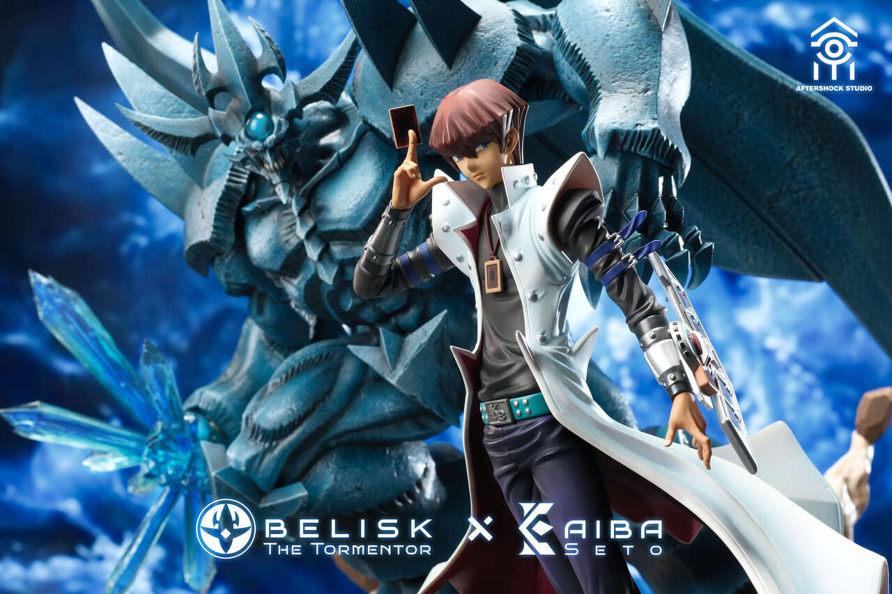 [PRE ORDER] YuGiOh - Aftershock Studio - Seto Kaiba & Obelisk The Tormentor (Price does not include shipping - Please Read Description)