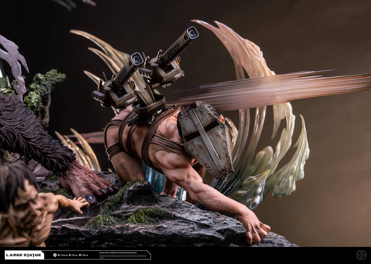 [PRE ORDER] Attack On Titan - Hertz Studio - Beast Titan (Price does not include shipping - Please Read Description)