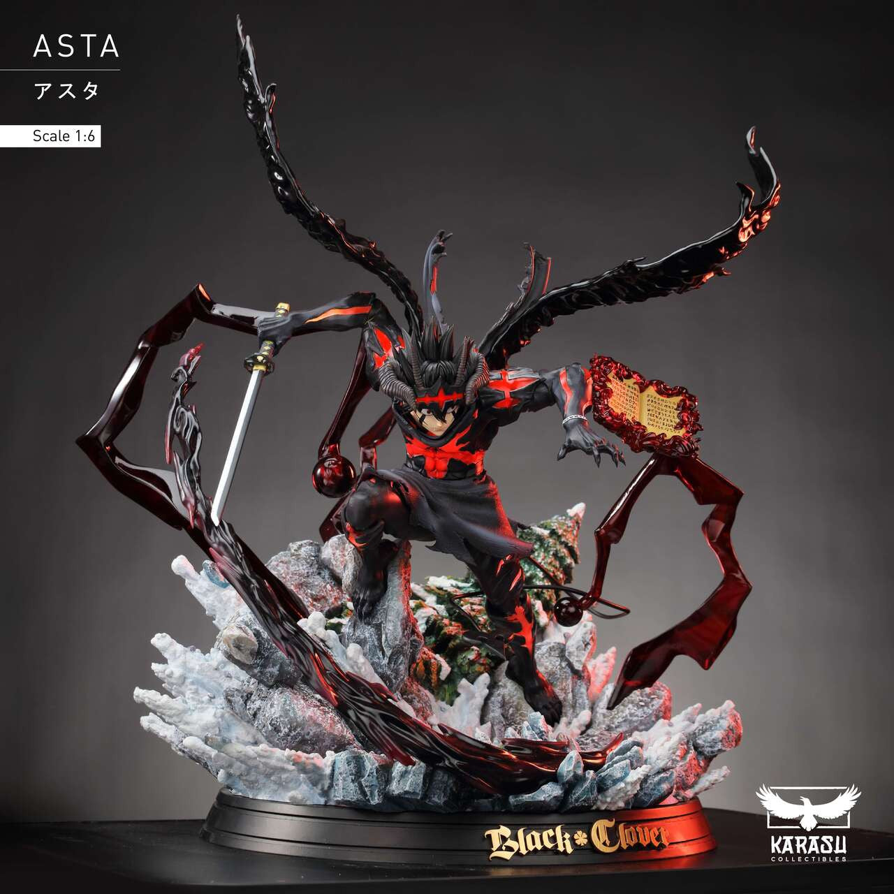 [PRE ORDER] Black Clover - Karasu Collectibles Studio - Asta 1/6th Scale (Price does not include shipping - Please Read Description)
