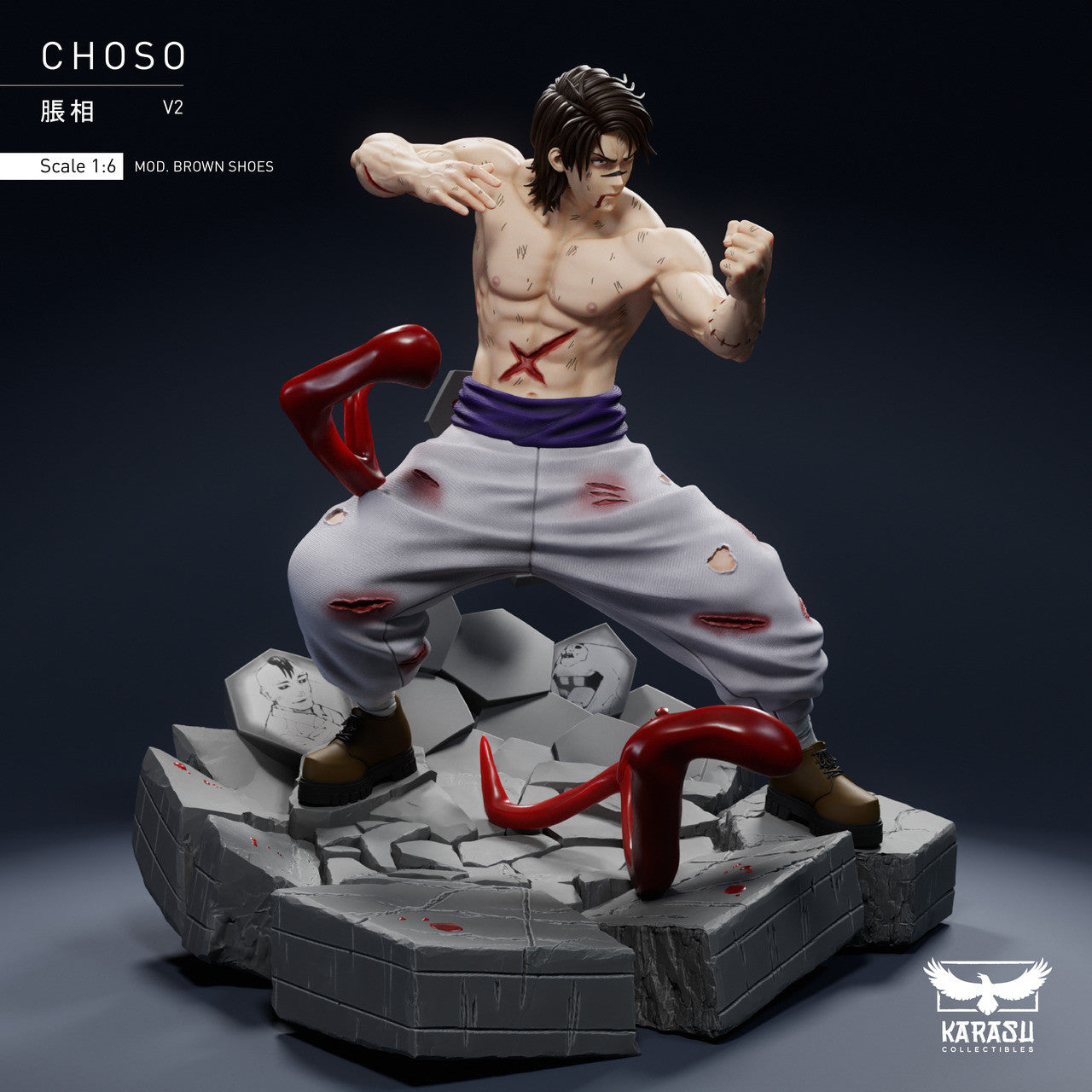 [PRE ORDER] Jujutsu Kaisen - Karasu Collectibles Studio - Choso Kamo (Price does not include shipping - Please Read Description)