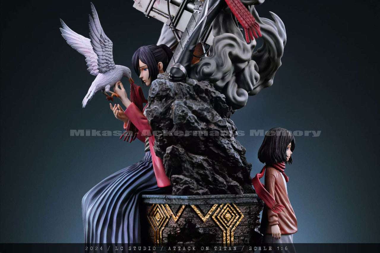 [PRE ORDER] Attack On Titan - LC Studio - Mikasa Ackerman Memory (Price does not include shipping - Please Read Description)